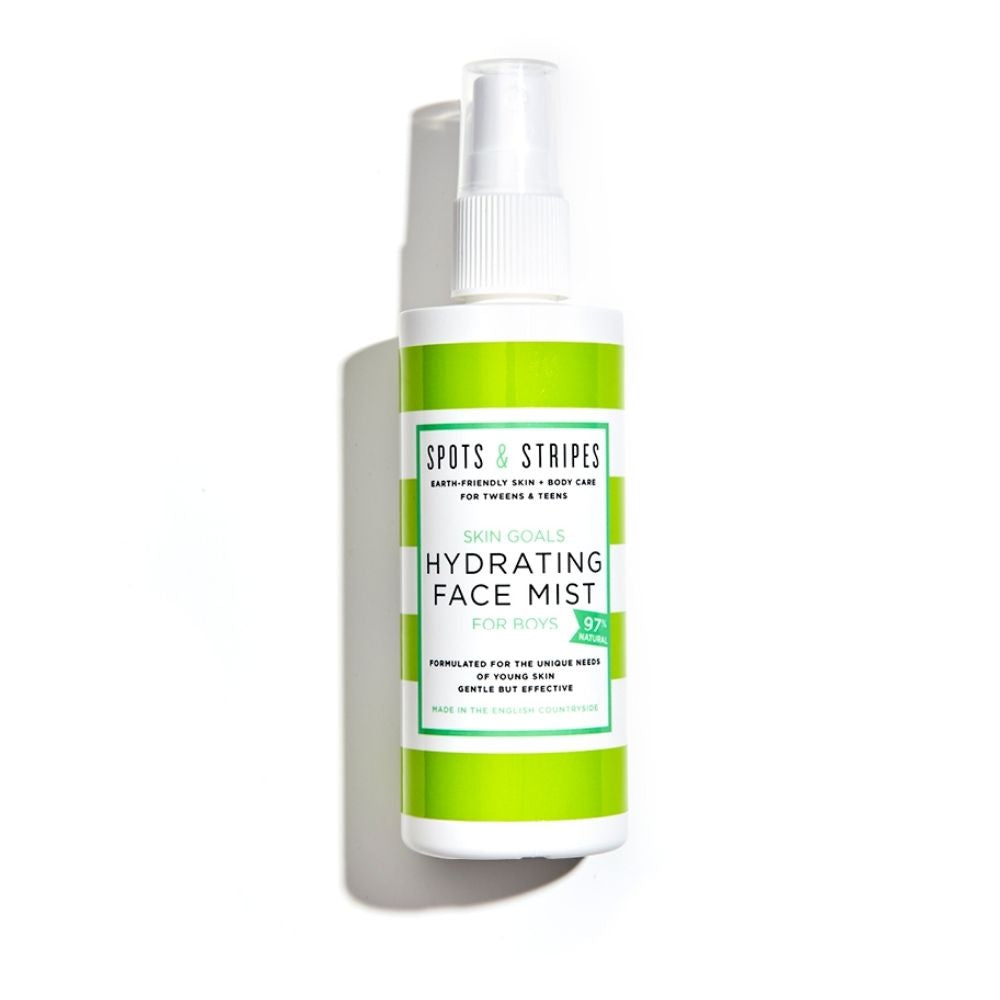 Hydrating and gentle Face Mist for teen Boys - Spots & Stripes