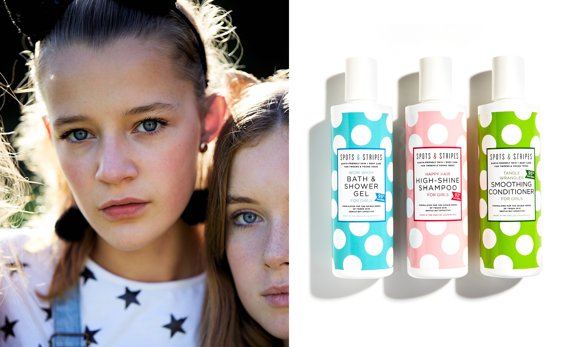 vrachtauto Nog steeds wortel Spots and Stripes • Earth friendly brand for tweens/young teens skin